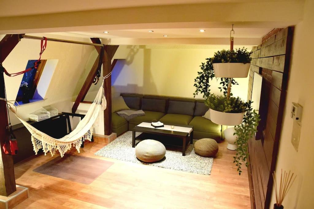 Central Apartment Magdeburg Bagian luar foto